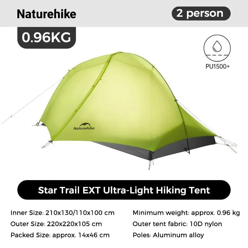 Naturehike Star Trail EXT Ultralight Double Wall Camping Tent