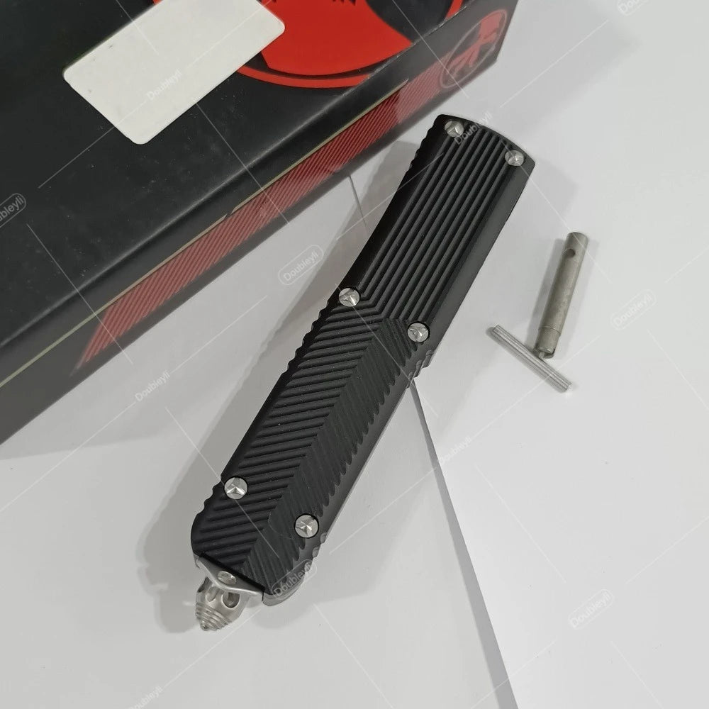 DIY D2 Steel Lightweight Pocket Knife With Aluminum Handle