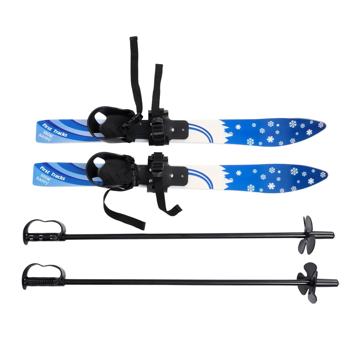 Kids Skis And Poles Beginner Snow Skiing Set For Children