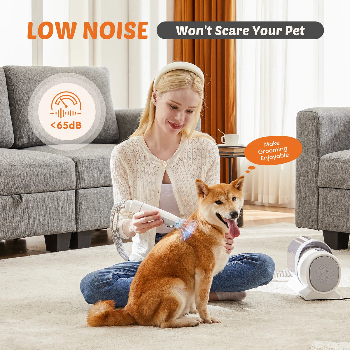 Professional Electric Pet Grooming Clipper For Dogs And Cats
