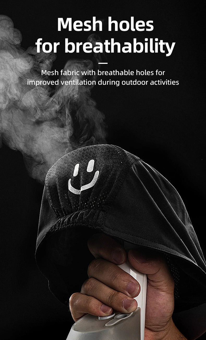 ROCKBROS Summer Cycling Cap With Brim Sun Protection Breathable Quick Dry Cycling Hat Cap Outdoor Sport Fishing Cycling Headwear