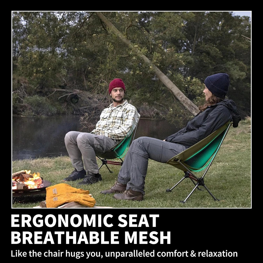Naturehike Portable Folding Camping Chair With Aluminum Frame