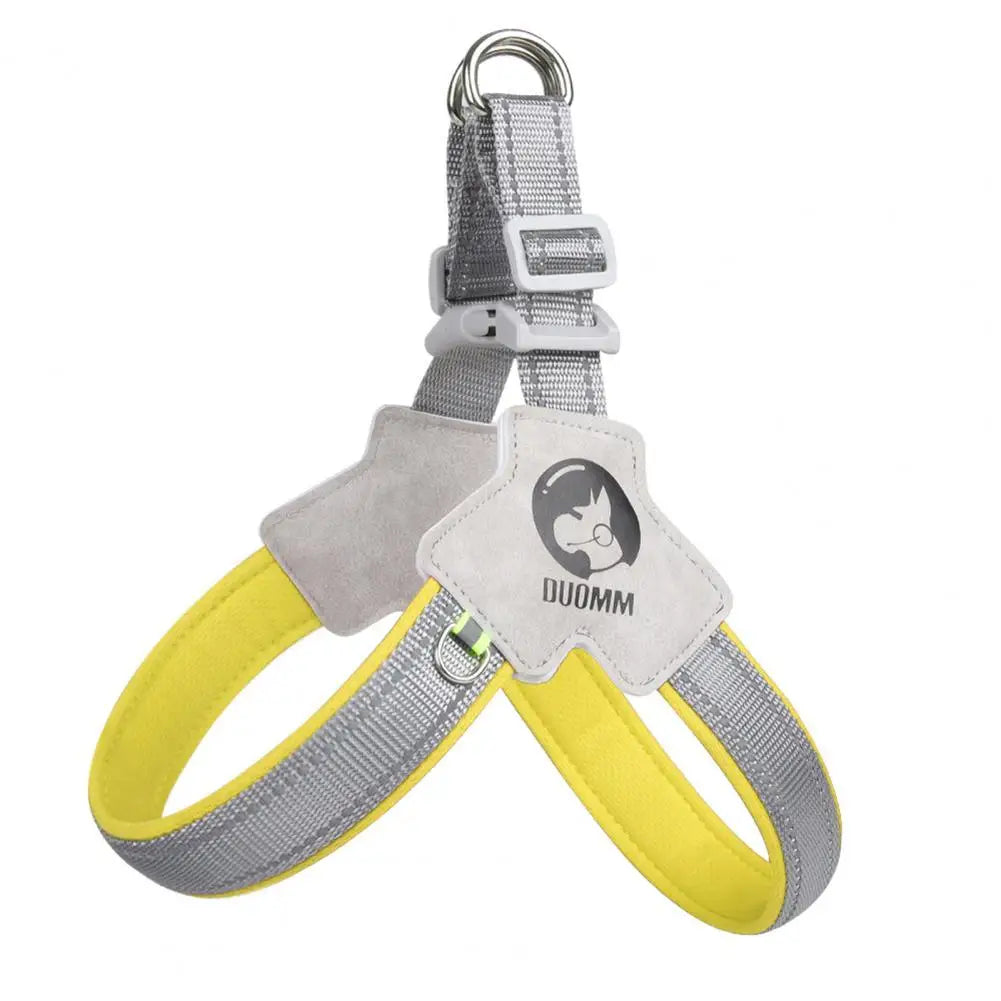 Dog Chest Strap Reflective Breathable Comfortable Puppy Harness Safe Anti-escape Adjustable Dogs Traction Leash Pet Supply
