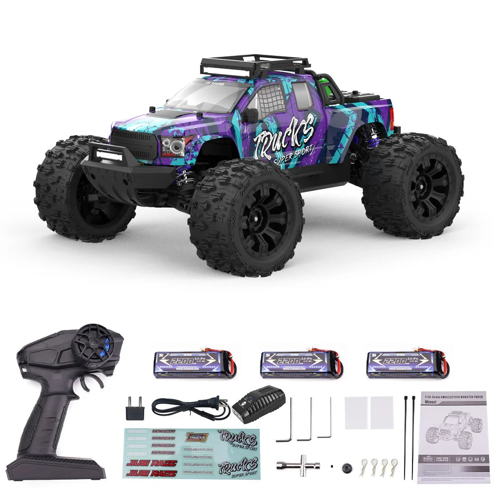 JIUSI Four Wheel Drive Brushless Motor Remote Control Racing Car