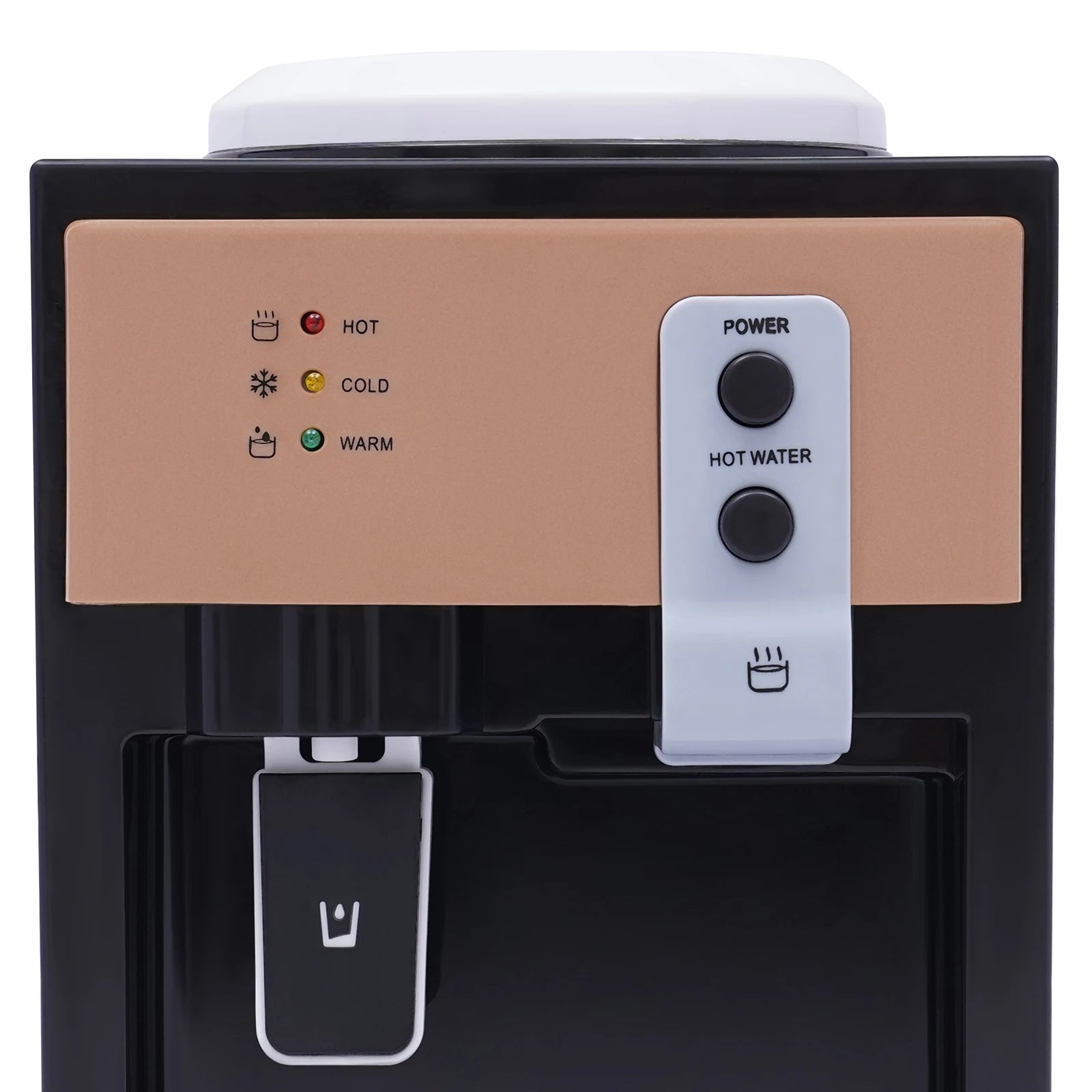 Versatile Electric Hot & Cold Water Cooler Dispenser with Dual Voltage Support (110V American / 220V European) for Home & Office