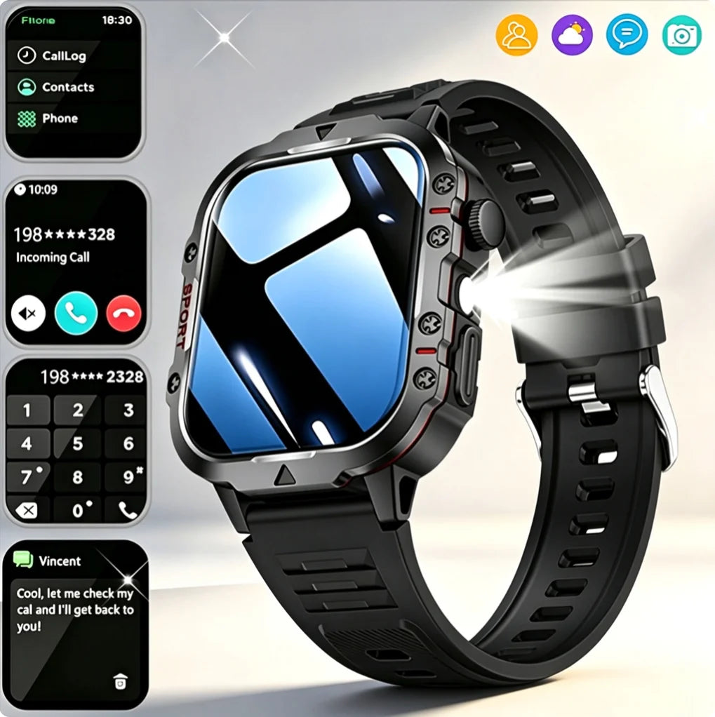 ERUN Smart Watch Featuring Bluetooth Calling And Sport Features