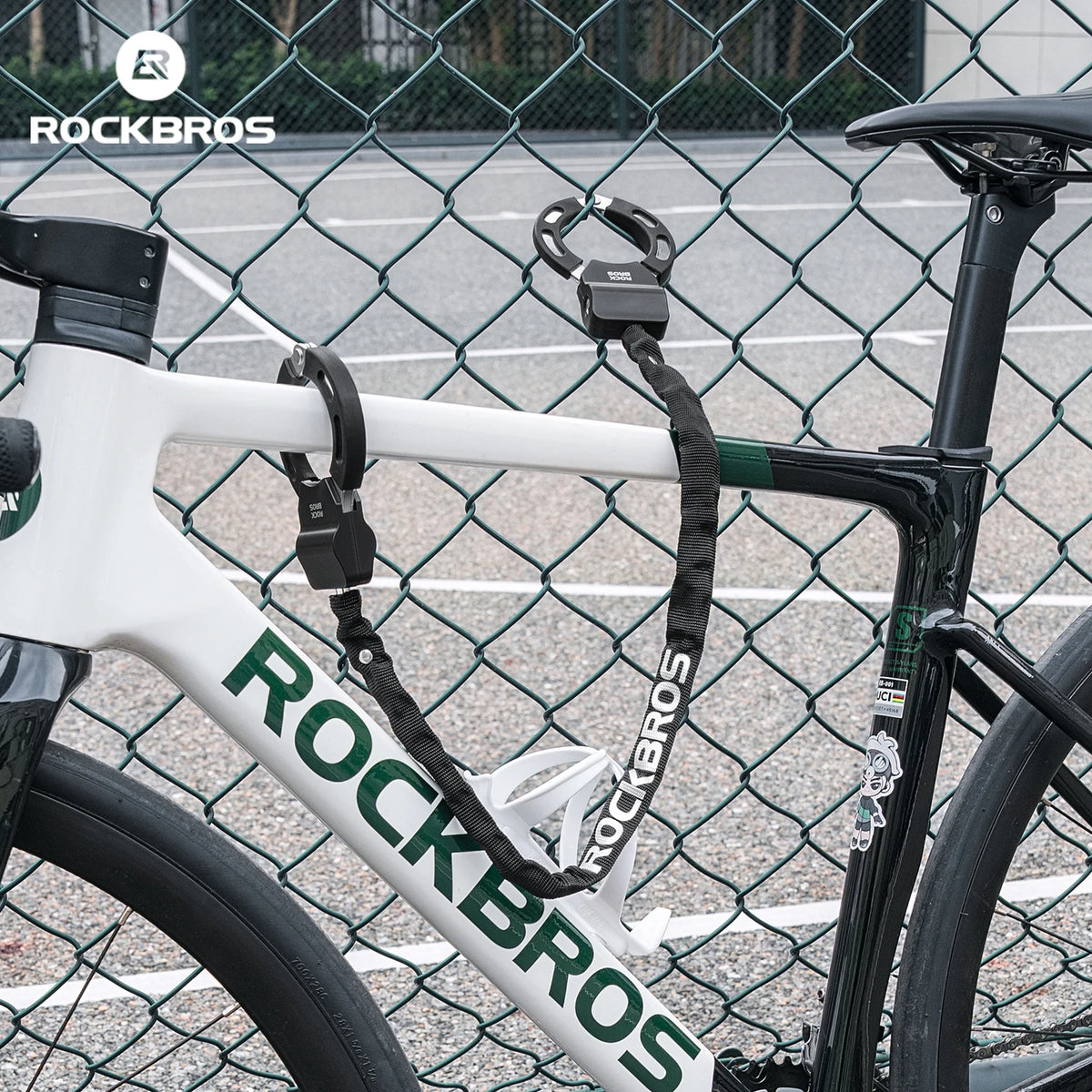 Rockbros Anti Theft Chain Lock For Bicycles And Scooters