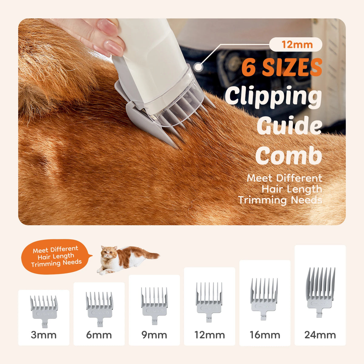 Professional Electric Pet Grooming Clipper For Dogs And Cats