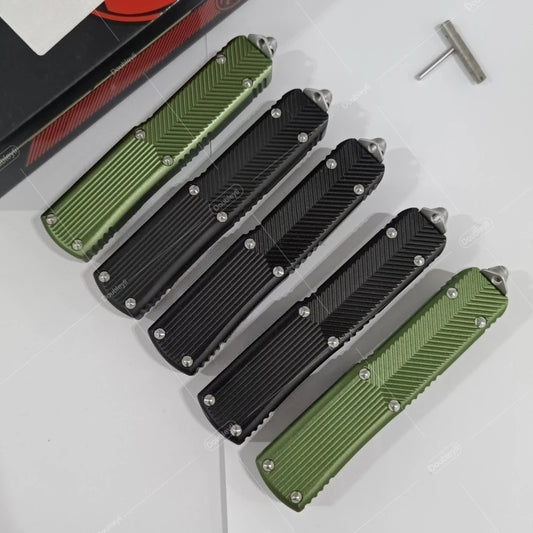 DIY D2 Steel Lightweight Pocket Knife With Aluminum Handle