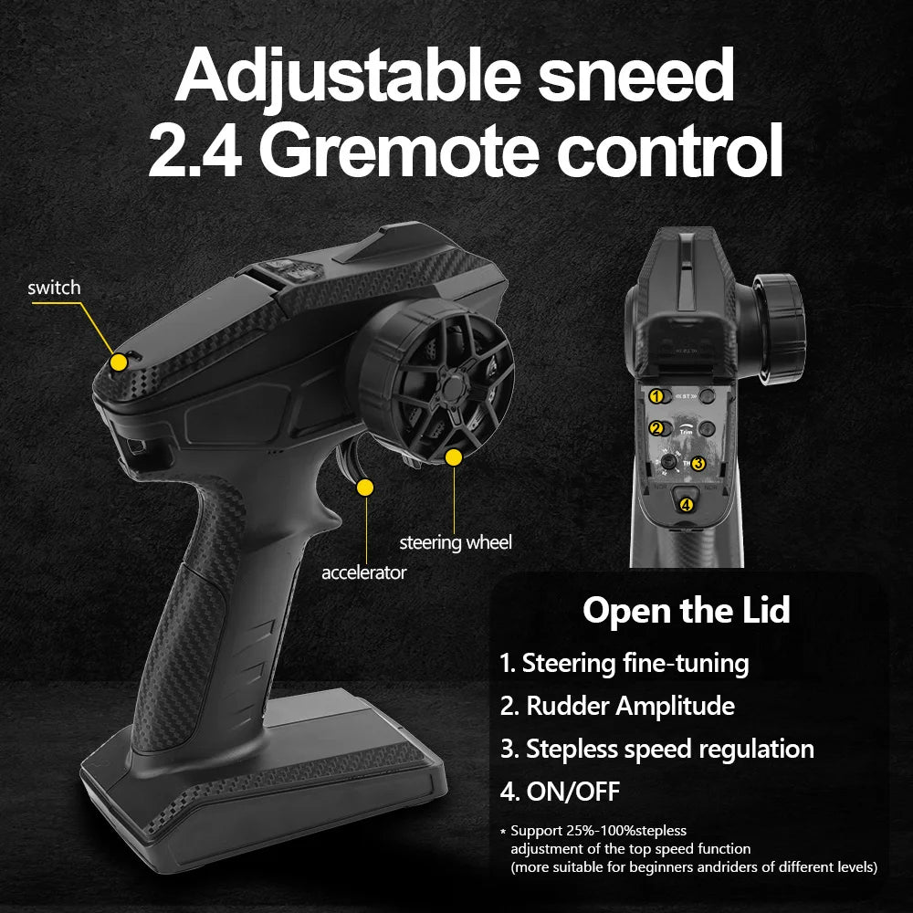 JIUSI WB12 Pro Brushless 4WD Off Road Remote Control Car