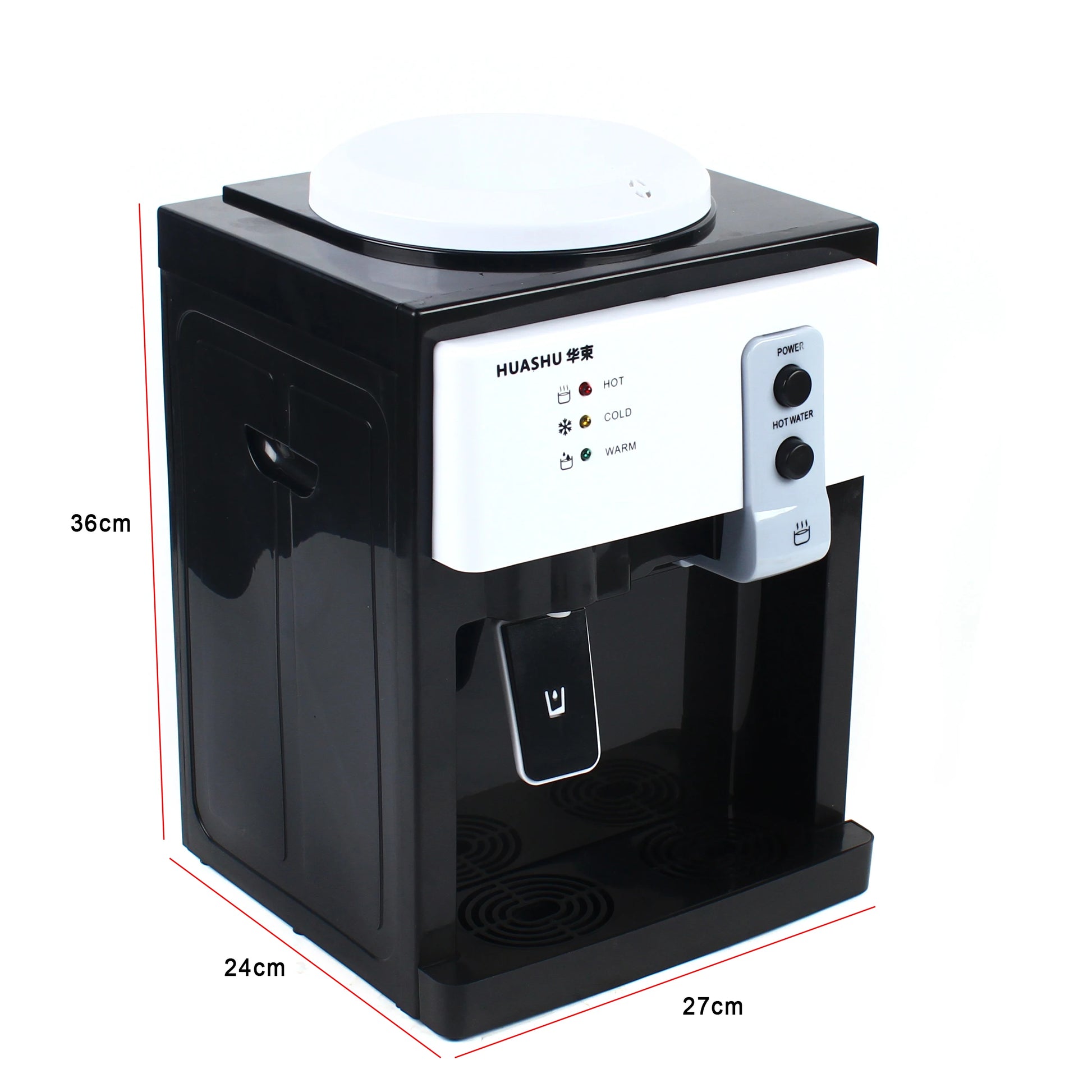 Versatile Electric Hot & Cold Water Cooler Dispenser with Dual Voltage Support (110V American / 220V European) for Home & Office