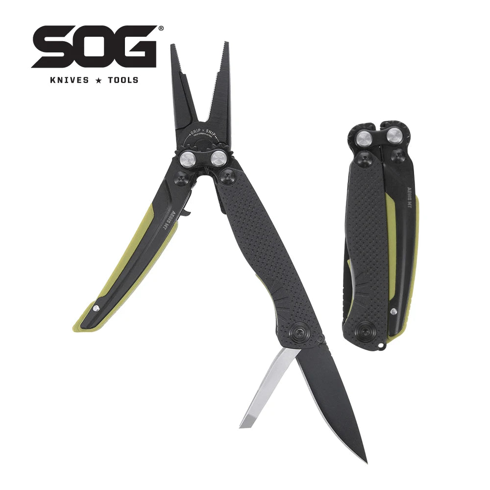 SOG Aegis MT Mini Tactical Multi Tool Pliers Portable EDC