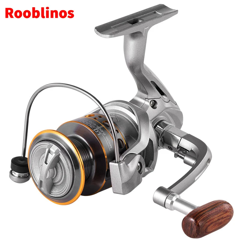 Rooblinos Lightweight Ambidextrous Spinning Fishing Reel For Trout Bass