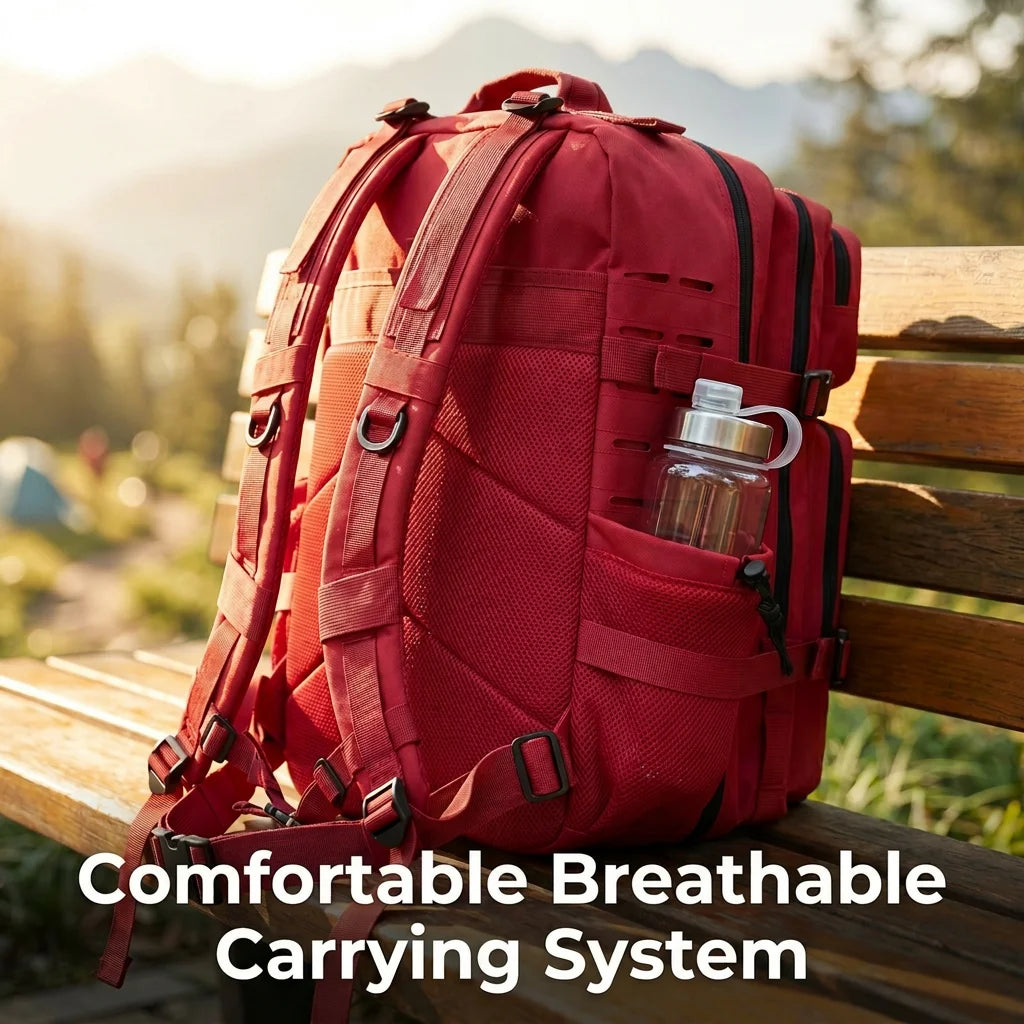 ReFire Gear Tactical Molle Backpack For Camping And Hiking Adventures