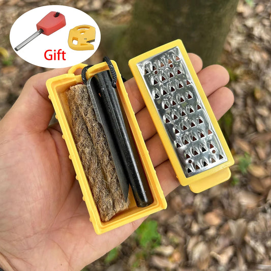 ShineTrip Outdoor Camping Flint Fire Starter Survival EDC Tool