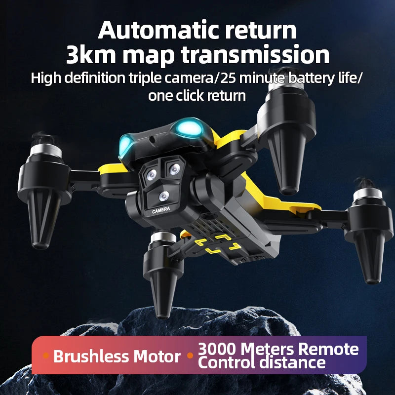 B9 Pro 4K Foldable RC Drone Dual Camera WiFi FPV Altitude Hold Optical Flow