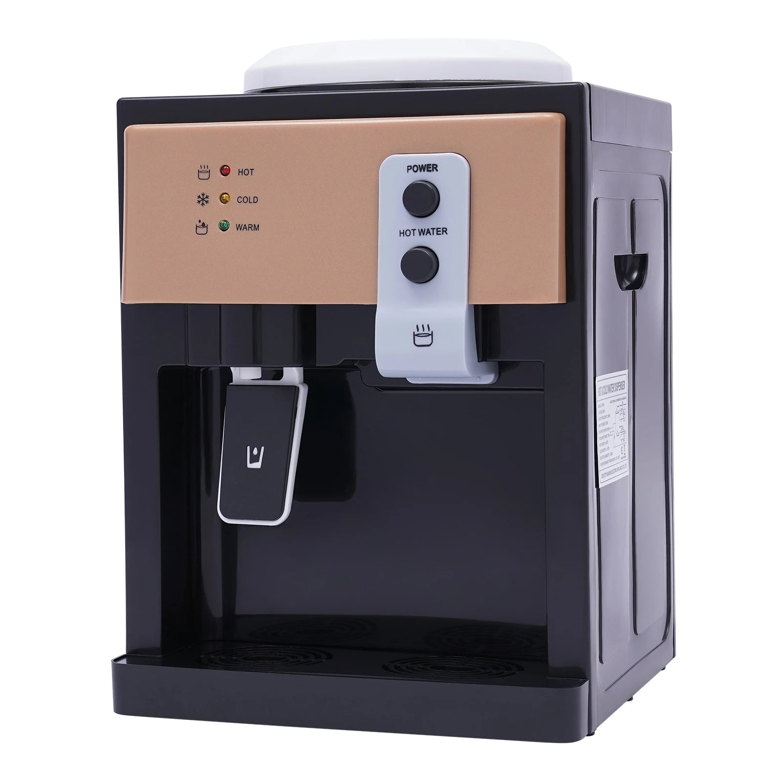 Versatile Electric Hot & Cold Water Cooler Dispenser with Dual Voltage Support (110V American / 220V European) for Home & Office