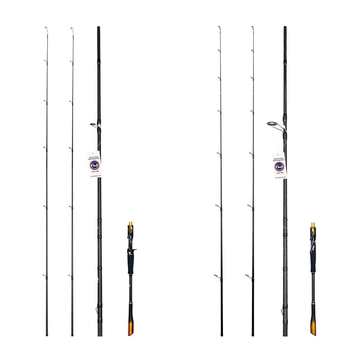BIUTIFU Fast Action Carbon Lure Fishing Rod Spinning Surf Rod