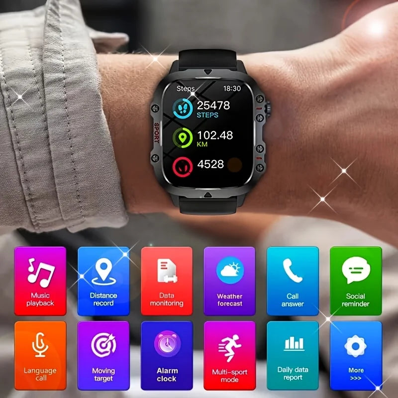 ERUN Smart Watch Featuring Bluetooth Calling And Sport Features
