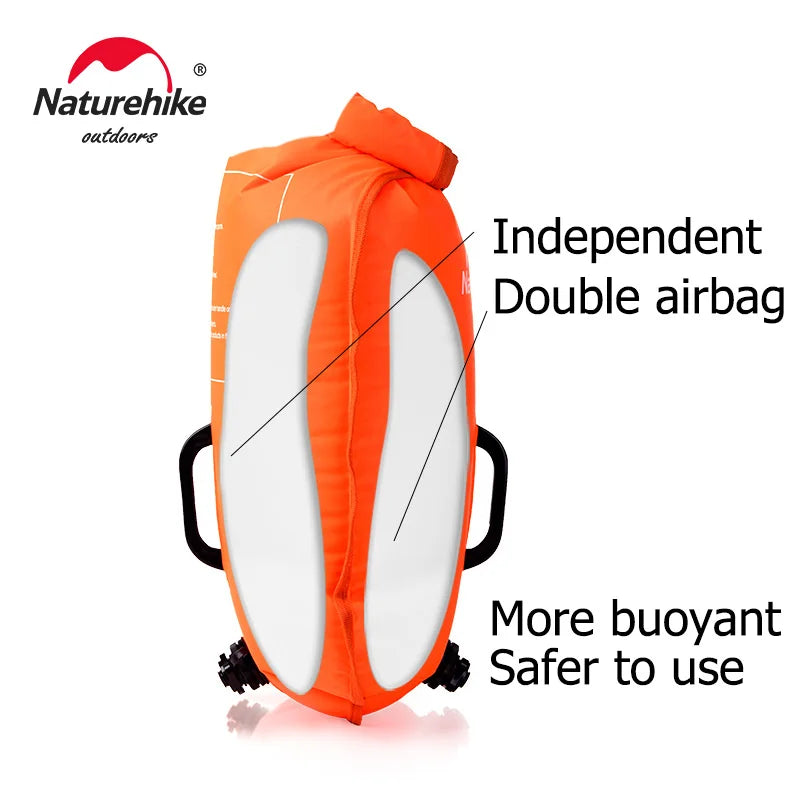 Naturehike Inflatable Swimming Buoy Waterproof Storage Belt