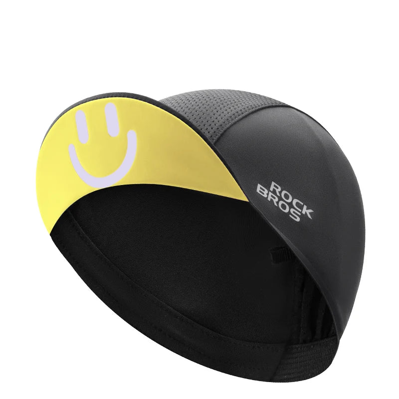 ROCKBROS Summer Cycling Cap With Brim Sun Protection Breathable Quick Dry Cycling Hat Cap Outdoor Sport Fishing Cycling Headwear
