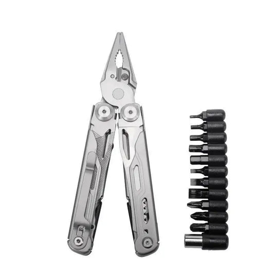 Daicamping DL10 Stainless Steel Folding Knife Emergency Plier Multitool Tool