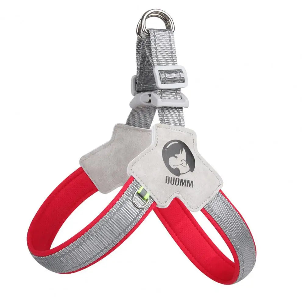 Dog Chest Strap Reflective Breathable Comfortable Puppy Harness Safe Anti-escape Adjustable Dogs Traction Leash Pet Supply