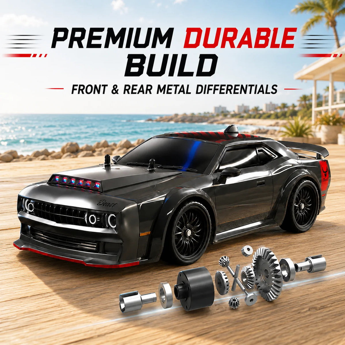 ZNLYRION SG216MAX Brushless 4WD RC Drift Racing Car
