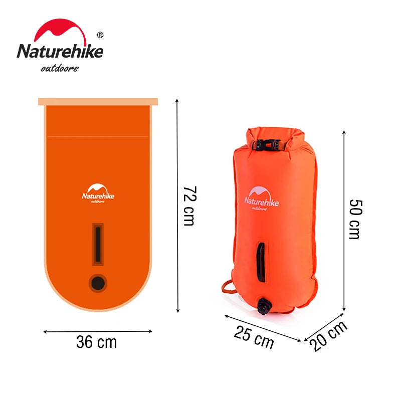 Naturehike Inflatable Swimming Buoy Waterproof Storage Belt