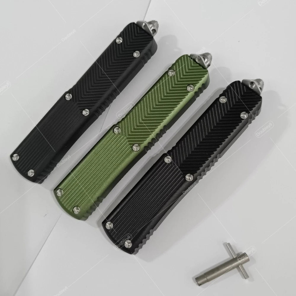 DIY D2 Steel Lightweight Pocket Knife With Aluminum Handle