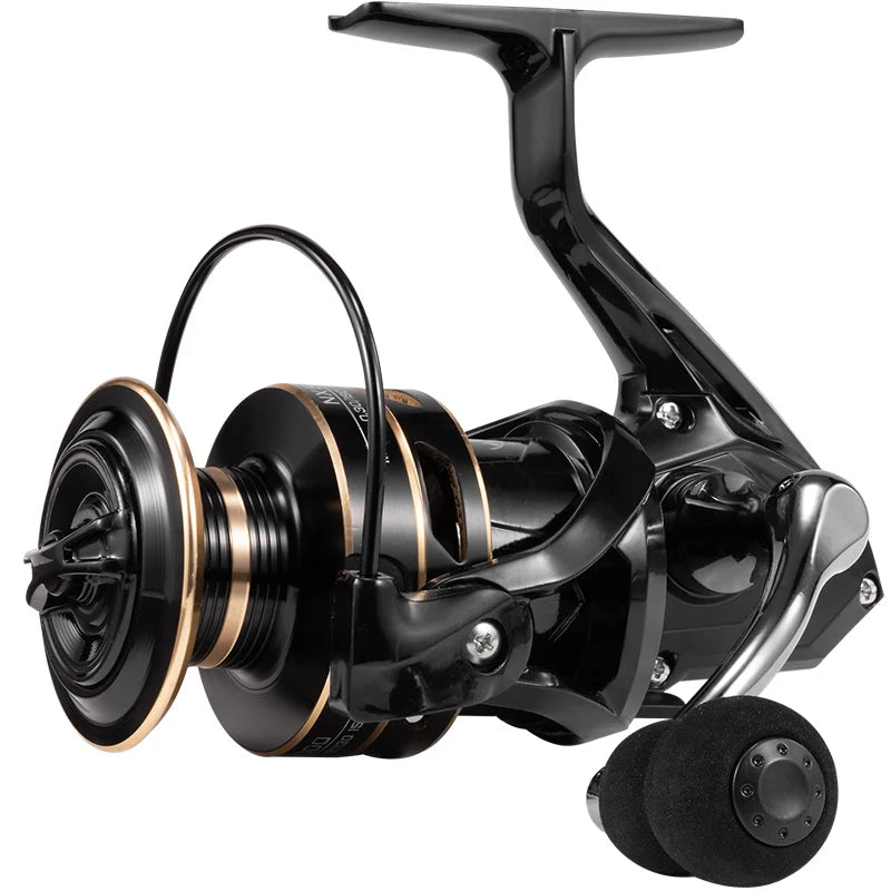 J Barzillai Reliable Spinning Fishing Reel Featuring Sturdy Metal Cup
