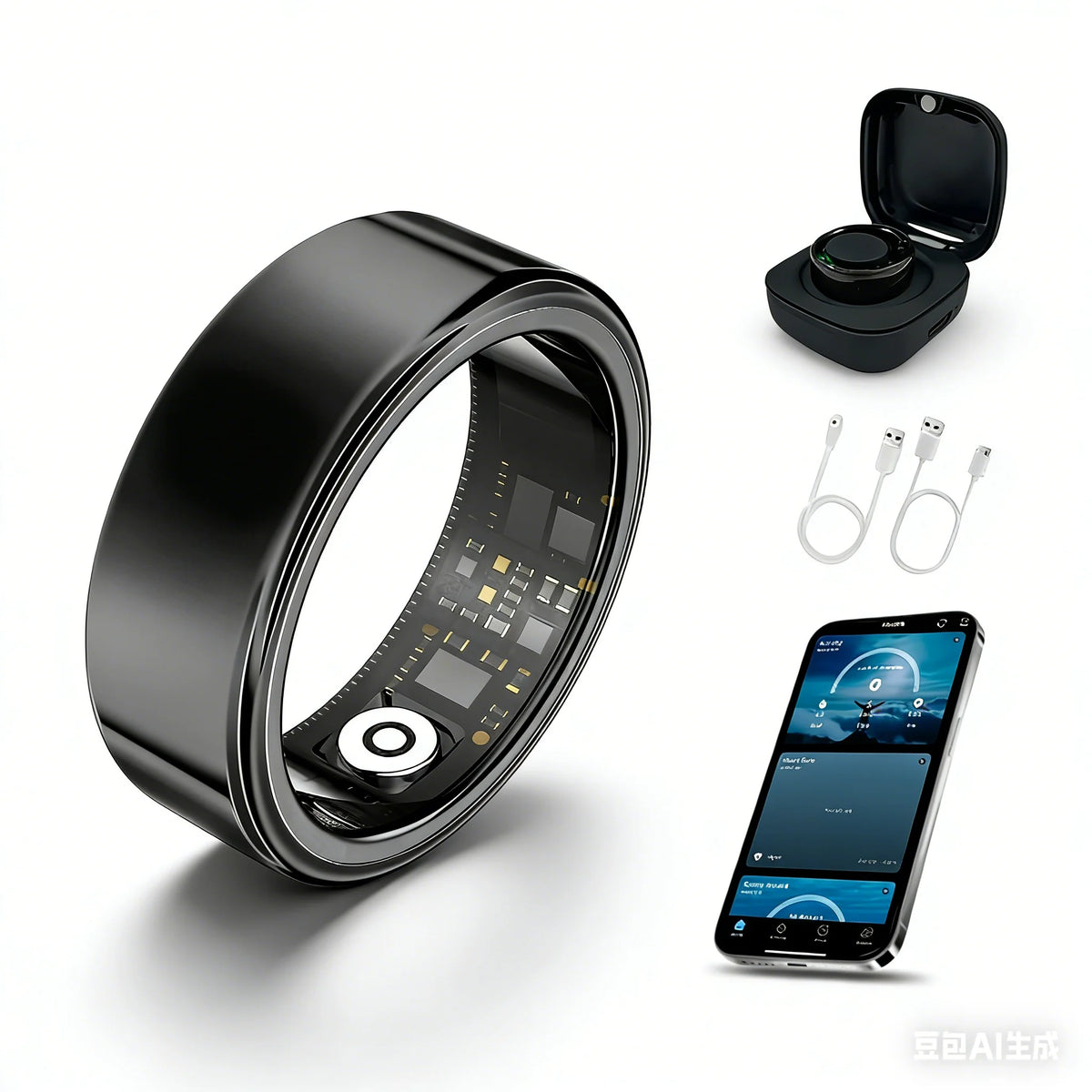 Casatelier Smart Ring For Heart Rate And Sleep Tracking