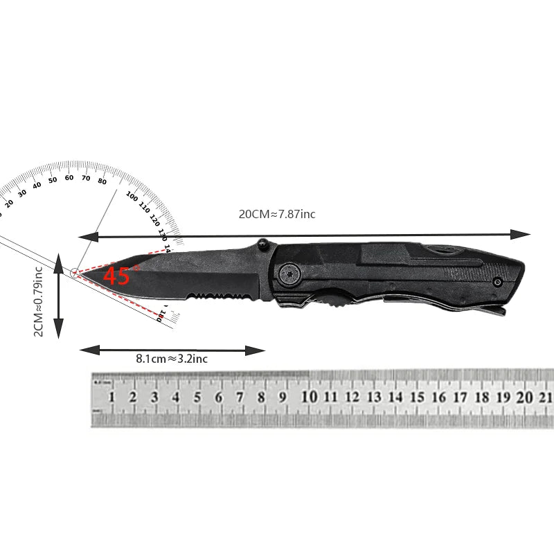 Multifunctional Folding Knife With Pliers And Screwdriver Camping Tool