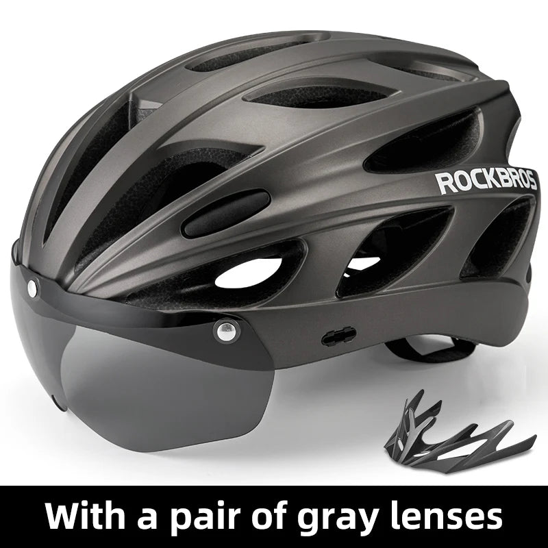 ROCKBROS Lightweight Breathable Cycling Helmet For Road And Mountain Biking