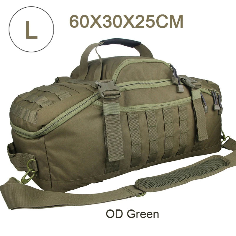 LQARMY Tactical Backpack For Outdoor Hiking And Camping Travel