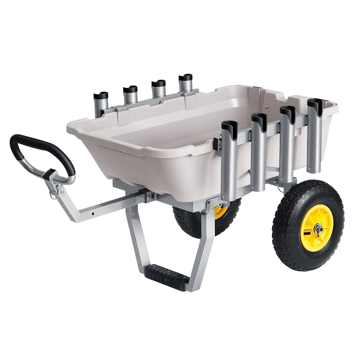 All Terrain Aluminum Fishing Cart For Rugged Outdoor Adventures