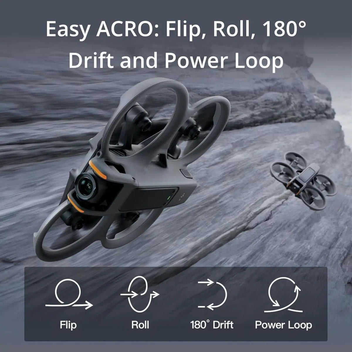 DJI Avata 2 Fly Smart Combo FPV Drone 4K Camera Set