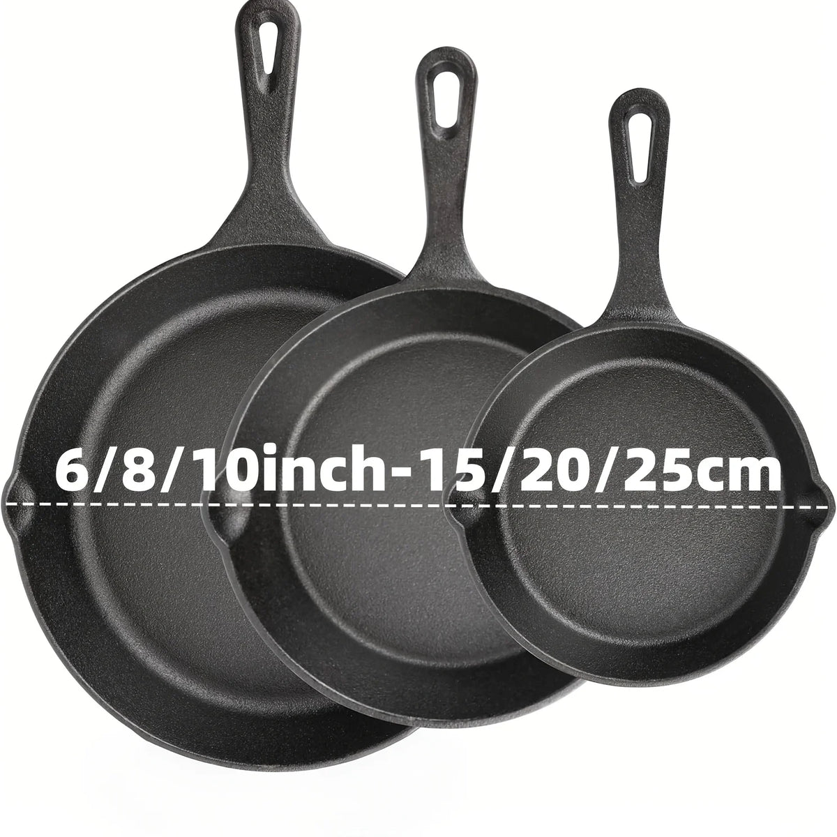 Heavy Duty Stainless Steel Frying Pans For Stove And Oven