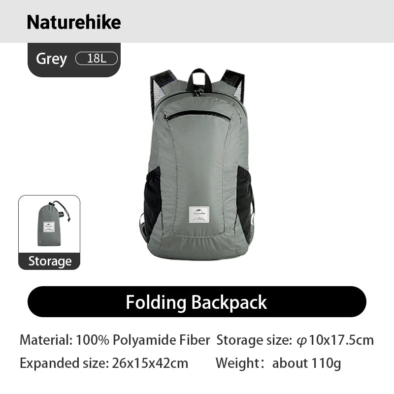 Naturehike Lightweight Waterproof Backpack For Hiking And Travel