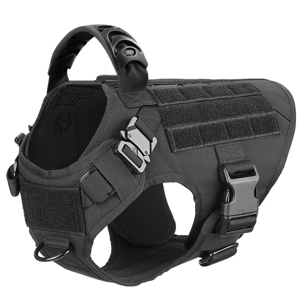 PetraVel Padded Nylon Dog Walking Harness And Leash Set
