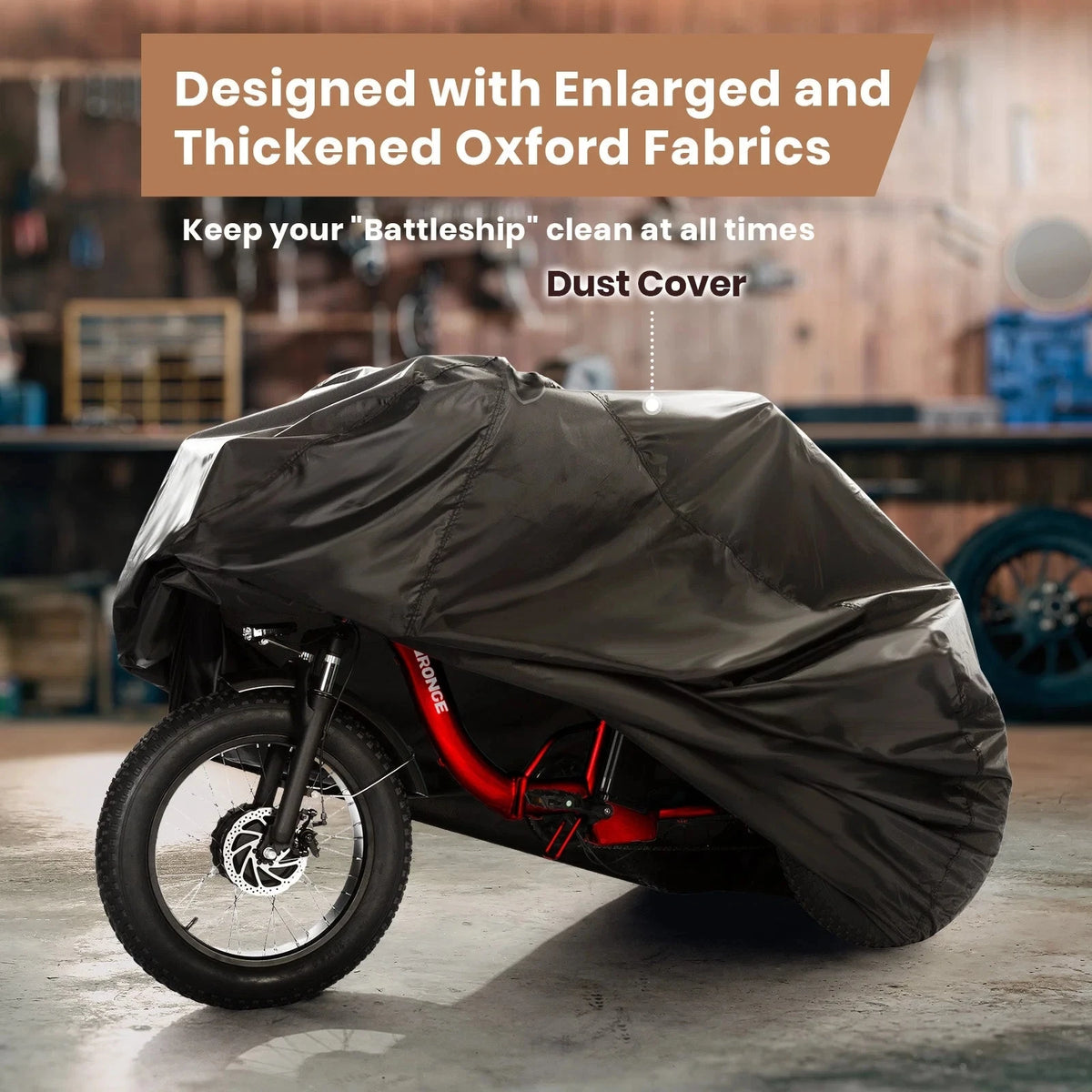 Qronge 1200W Electric Tricycle For Adults With Fat Tires
