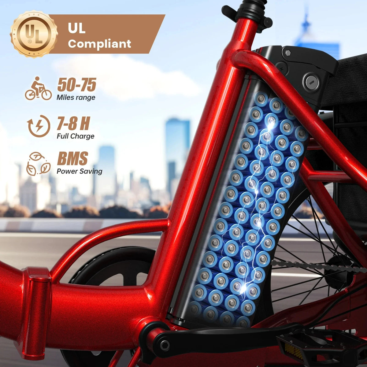 Qronge 1200W Electric Tricycle For Adults With Fat Tires