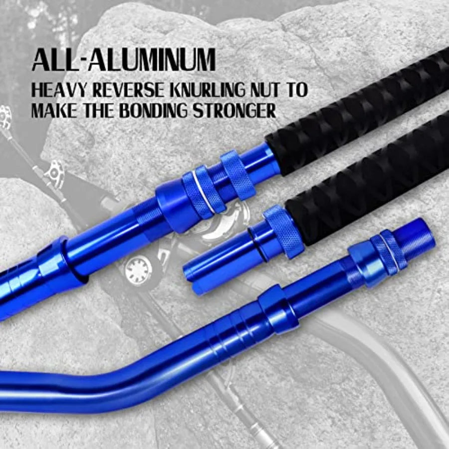 Two Piece Saltwater Offshore Heavy Trolling Rod With Conventional Roller