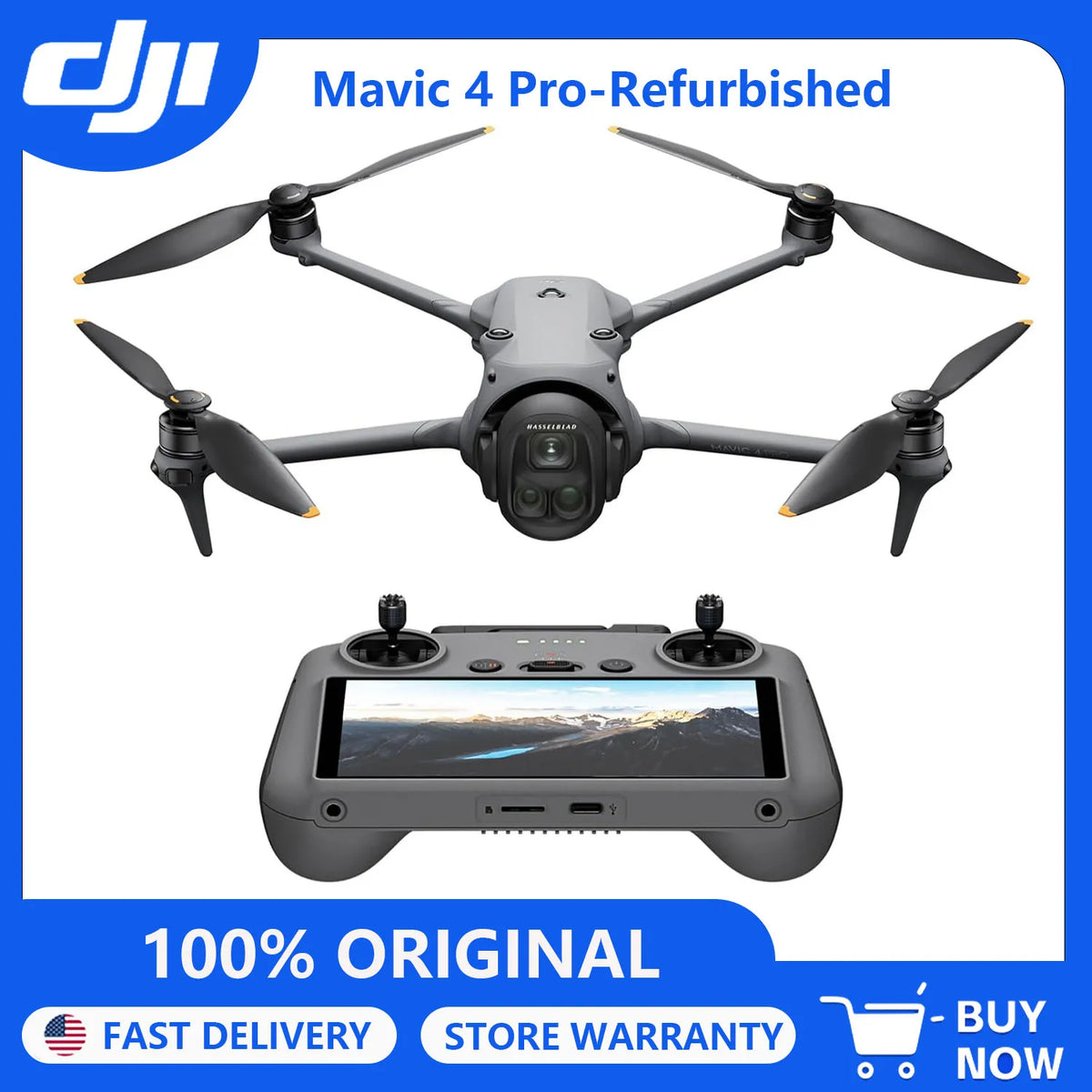 DJI Mavic 4 Pro Professional Drone With Hasselblad Camera System