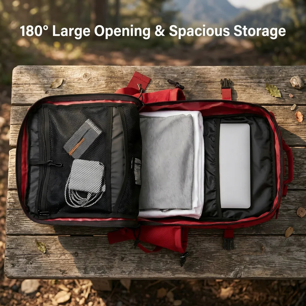 ReFire Gear Tactical Molle Backpack For Camping And Hiking Adventures