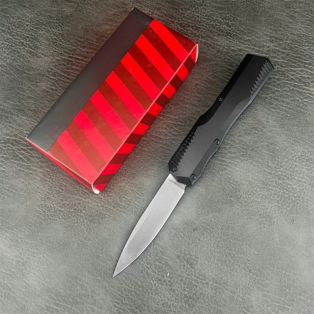 DIY D2 Steel Outdoor Knife With T6 Aluminum Handle
