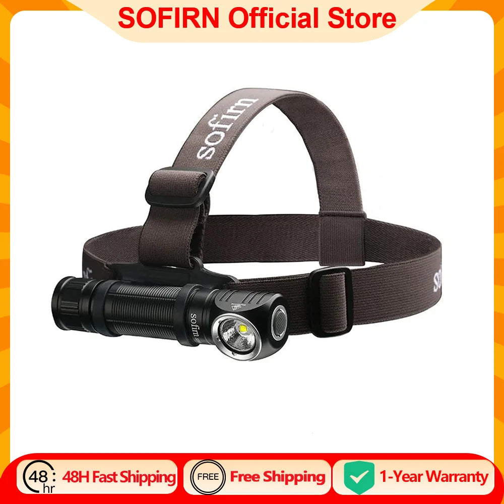 Sofirn HS40 2000 Lumens USB Rechargeable LED Headlamp