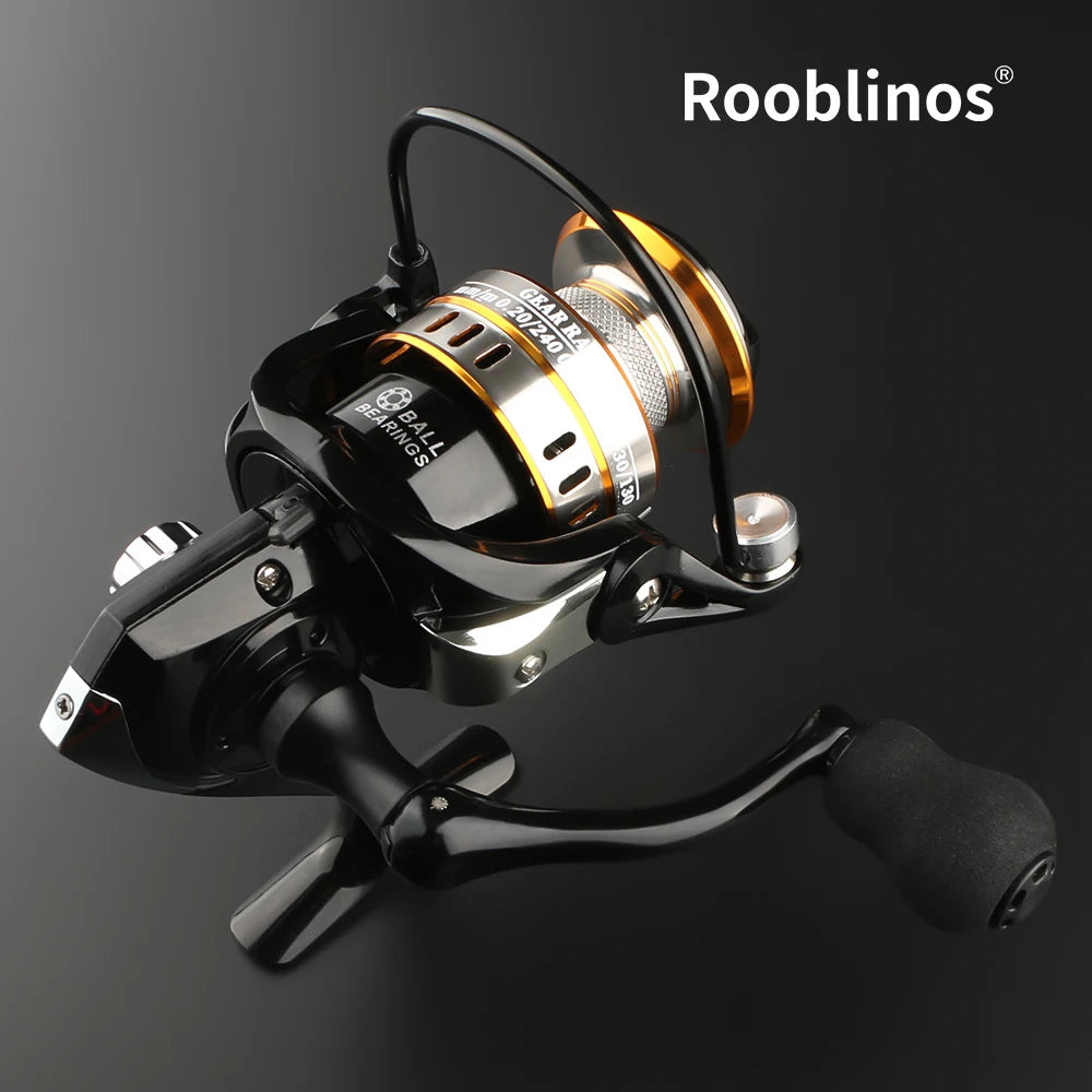 Rooblins Ry Spinning Reel With 5.2 Gear Ratio Aluminum Spool