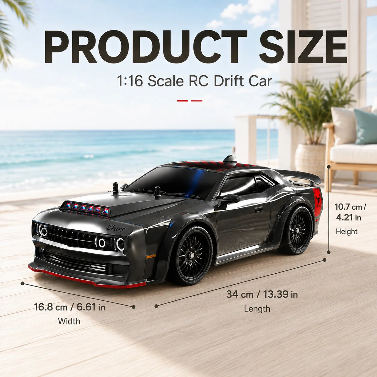 ZNLYRION SG216MAX Brushless 4WD RC Drift Racing Car