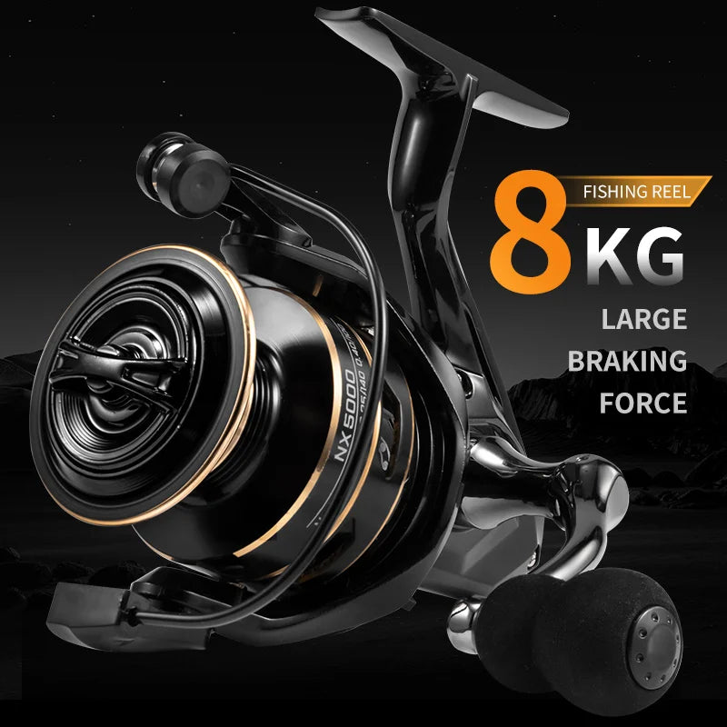 J Barzillai Reliable Spinning Fishing Reel Featuring Sturdy Metal Cup